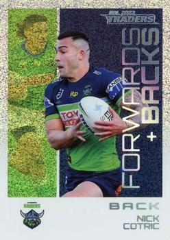 2023 NRL Traders Titanium - Forwards & Backs Priority #FBP04 Nick Cotric Front